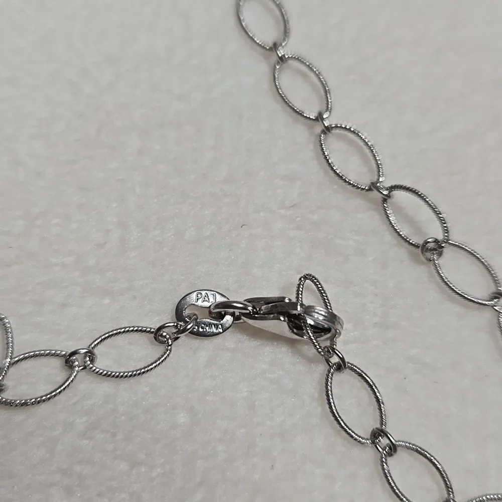 Sterling Silver & Citrine Necklace